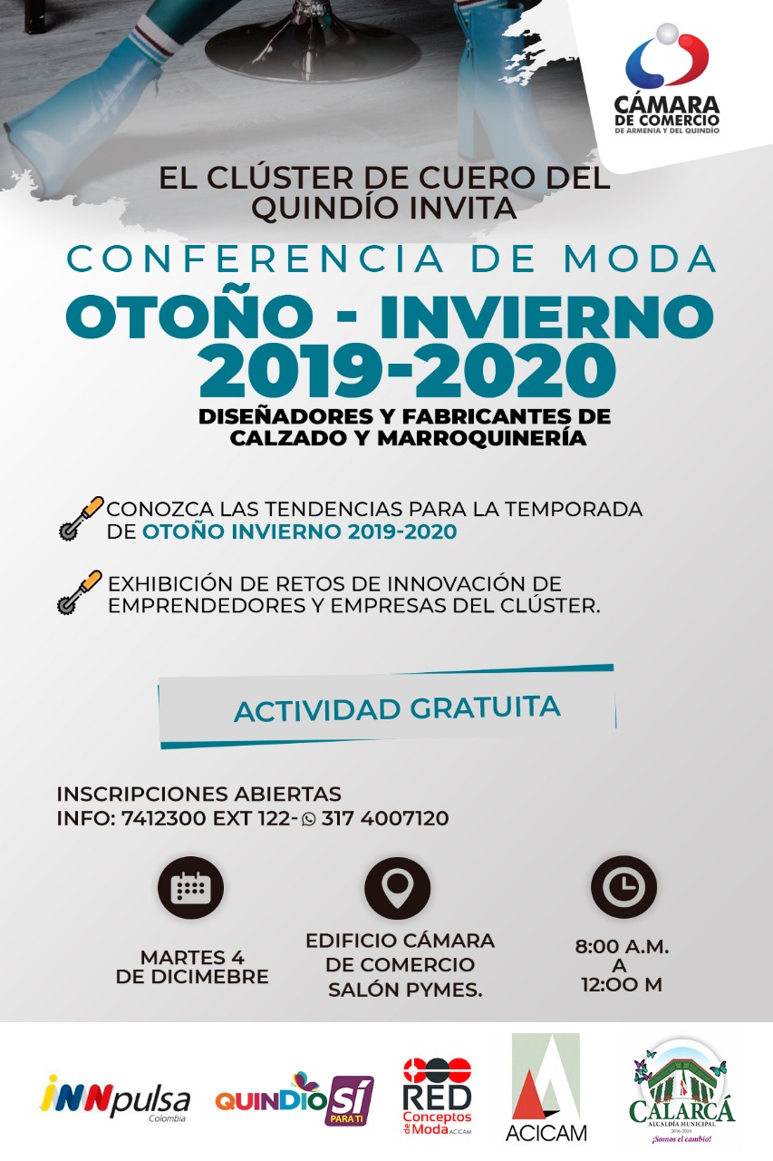 Conferencia de Moda Otoño - Invierno 2019-2020
