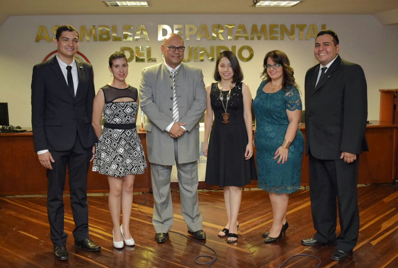 Gobierno departamental acompano la ceremonia de transmision de mando de la junta directiva de la JCI Quindio 