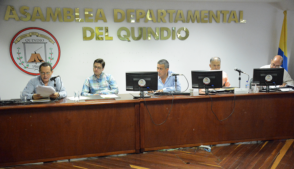 Asamblea Departamental aprobó en tercer debate proyecto de ordenanza que autoriza al gobernador para celebrar contratos y convenios
