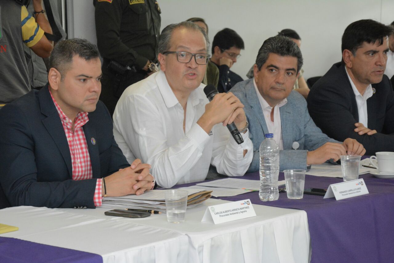 En el Quindío procurador general de la Nación anunció la creación de una comisión de seguimiento y vigilancia para garantizar la transparencia de los organismos ambientales