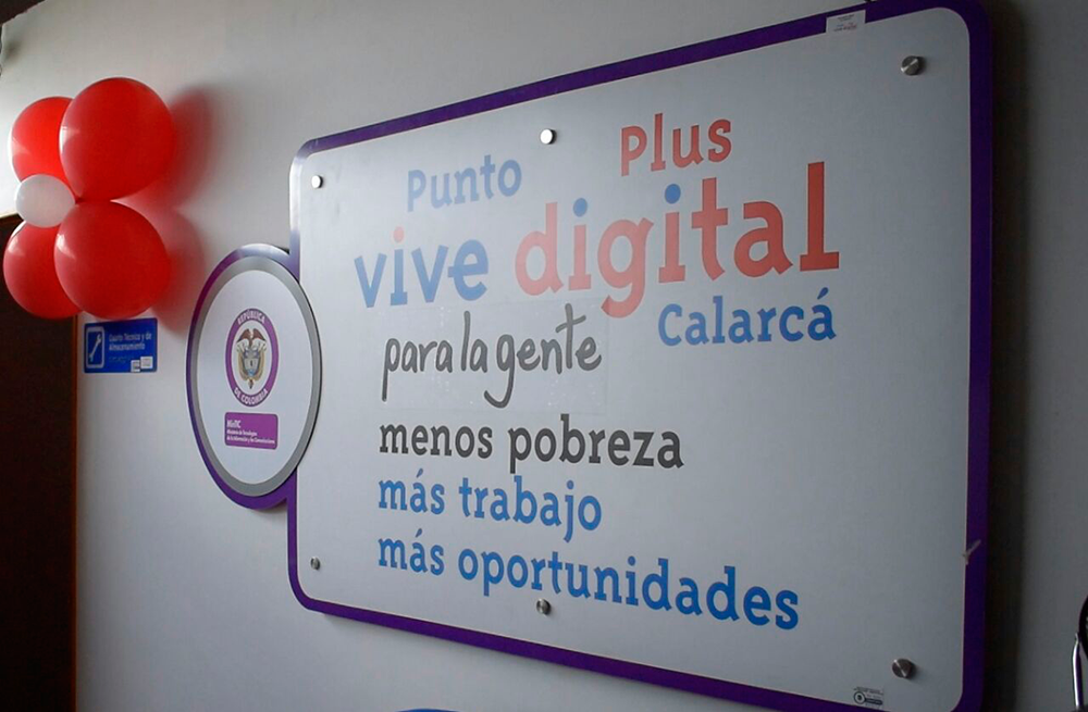 Gracias a gestiones del gobierno departamental ante el Ministerio TIC 18 Kioscos Vive Digital están en funcionamiento en las sedes educativas