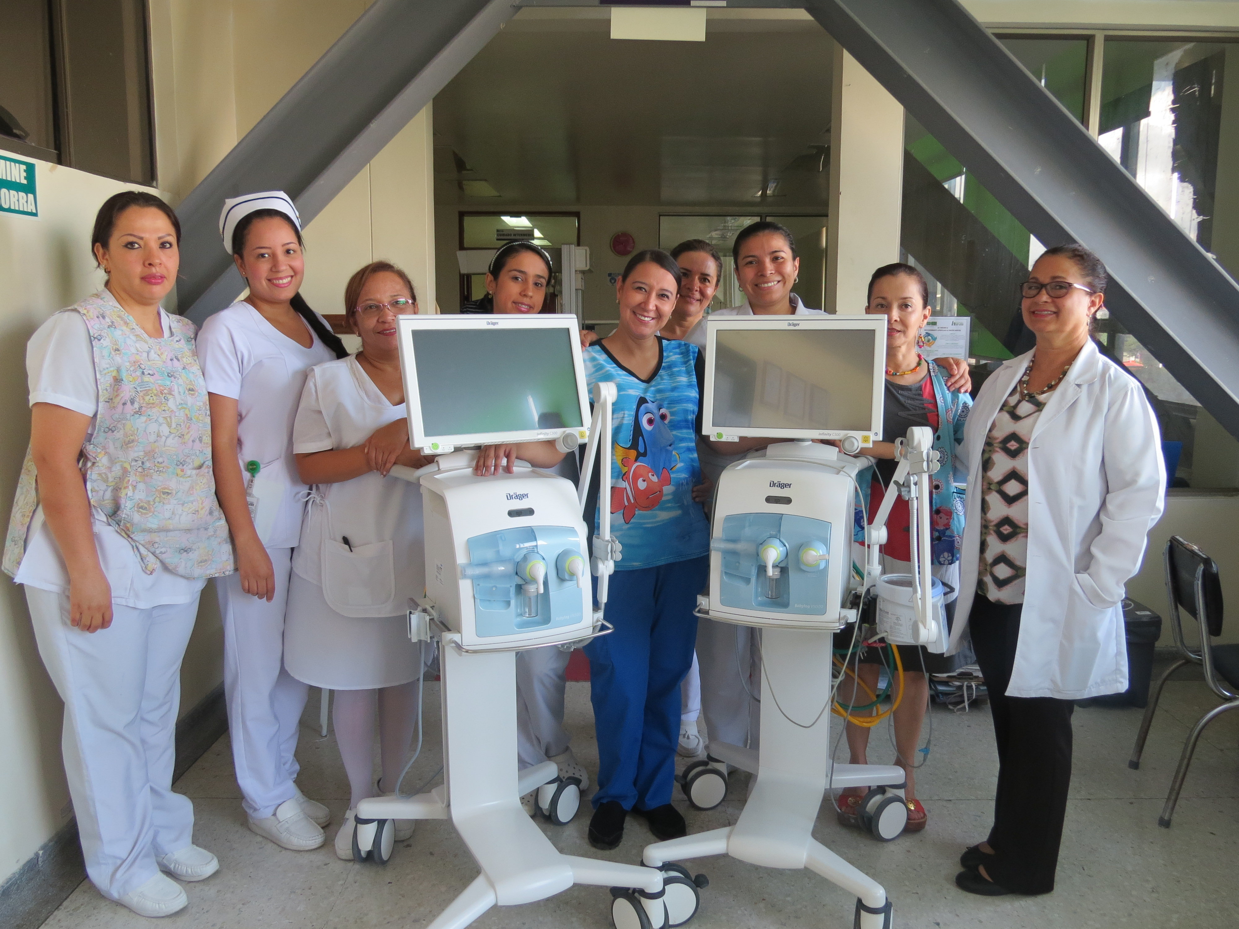 Nuevos equipos biomédicos para la unidad de recién nacidos del hospital San Juan de Dios