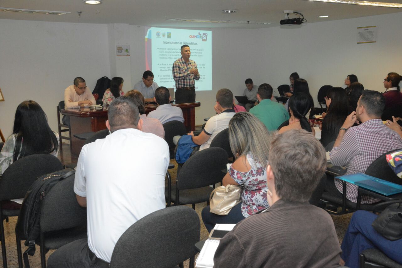 Para garantizar una optima prestación de servicios de salud Gobernación del Quindío hace retroalimentación en auditorias con IPS y EPS de la región