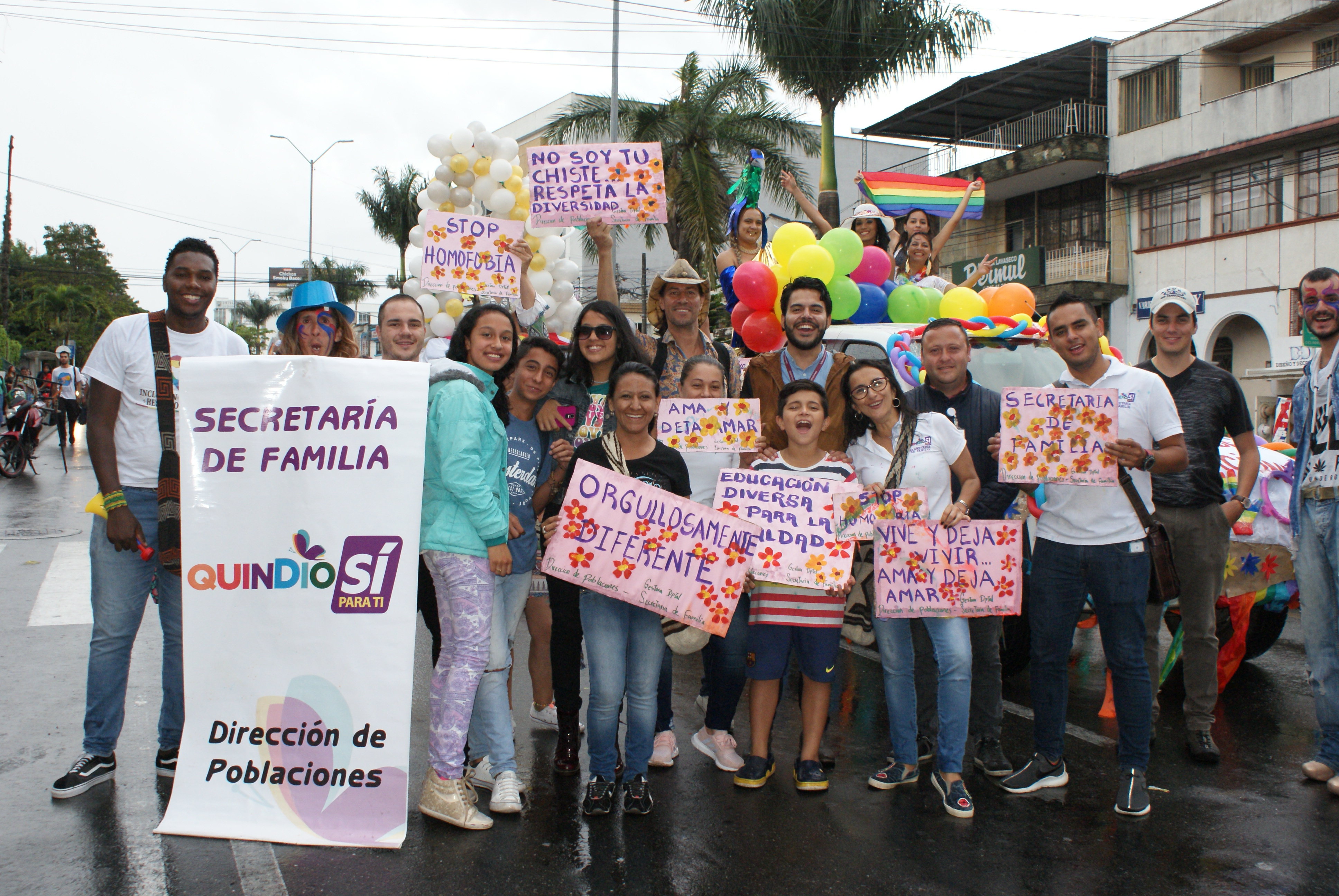 Celebración del Día Internacional del Orgullo LGBTI en el Quindío