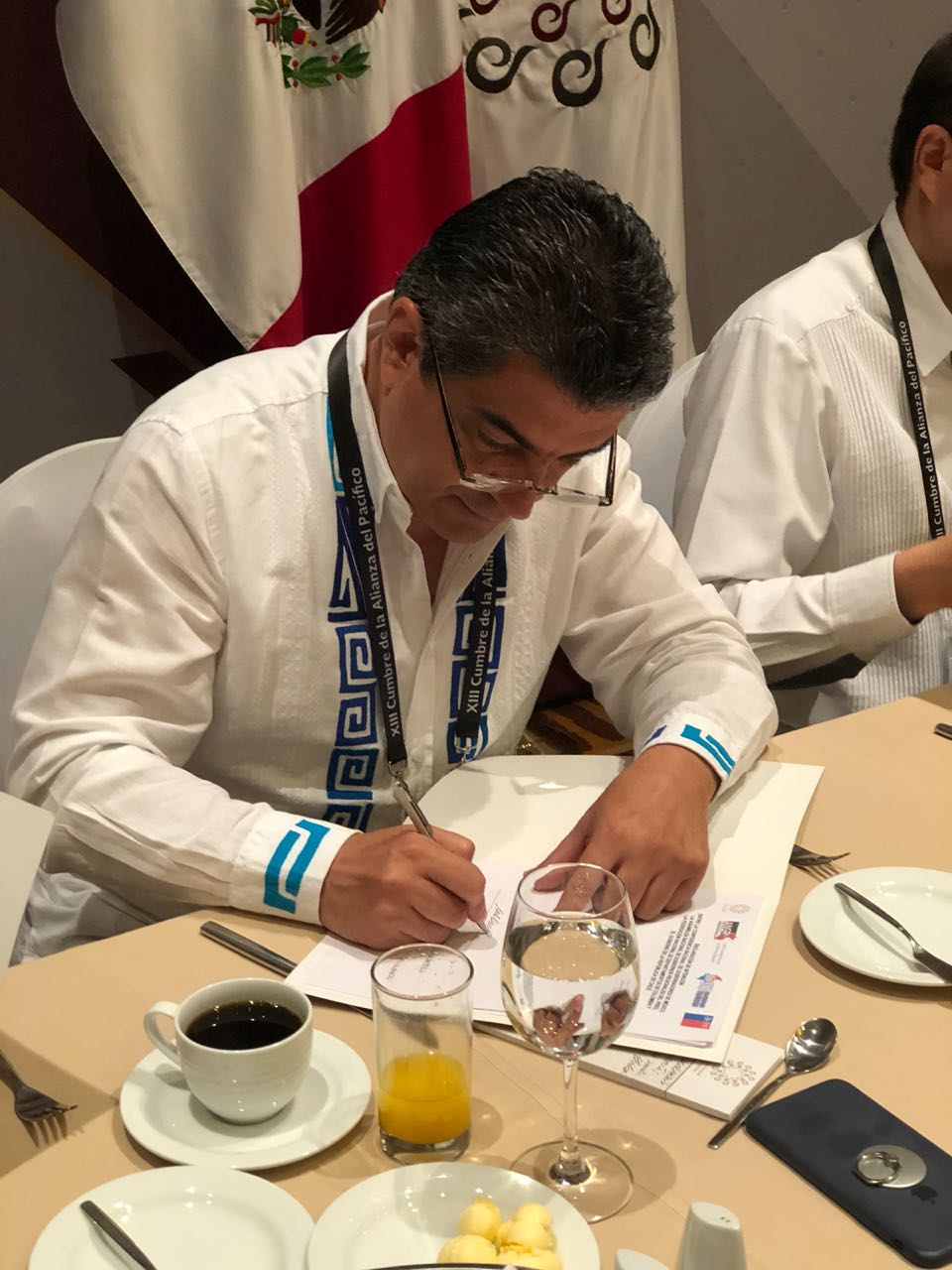 Gobernador del Quindío firmó Declaración de Apoyo entre los gobernadores de los países de la Alianza del Pacífico