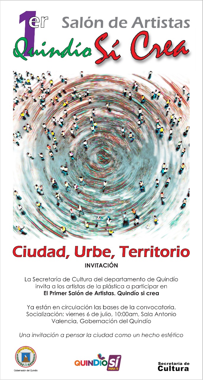 Gobierno departamental abrió convocatoria para el primer salón de artistas Quindío Sí Crea