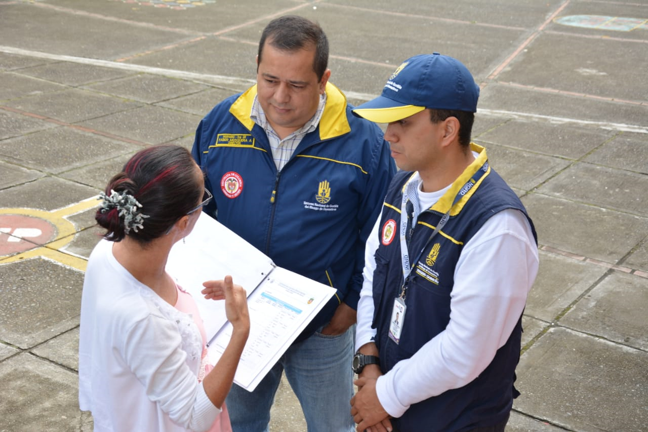 Estudiantes del Quindío se preparan para enfrentar los riesgos por fenómenos naturales