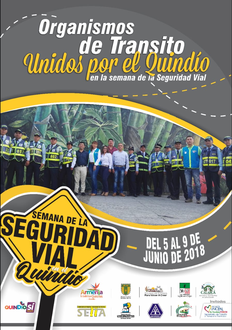 Hoy inicia la Semana de la Seguridad Vial en el Quindío