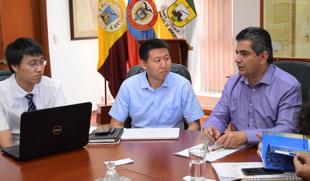 Inspur empresa visitada por el gobernador en su viaje a China llegó al Quindío para evaluar las necesidades del departamento y ofrecer soluciones