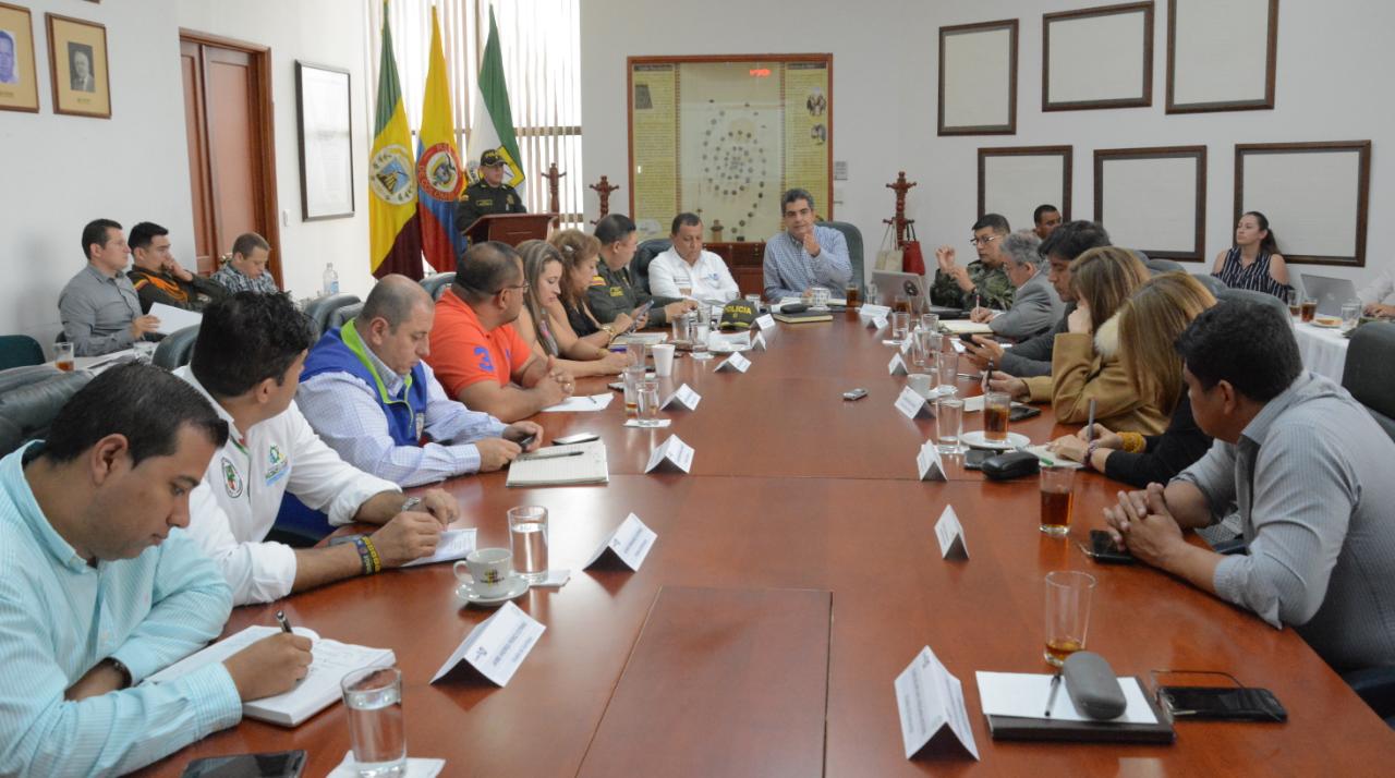 Gobierno departamental intensificará operativos retenes y patrullajes para combatir actos delictivos en el Quindío