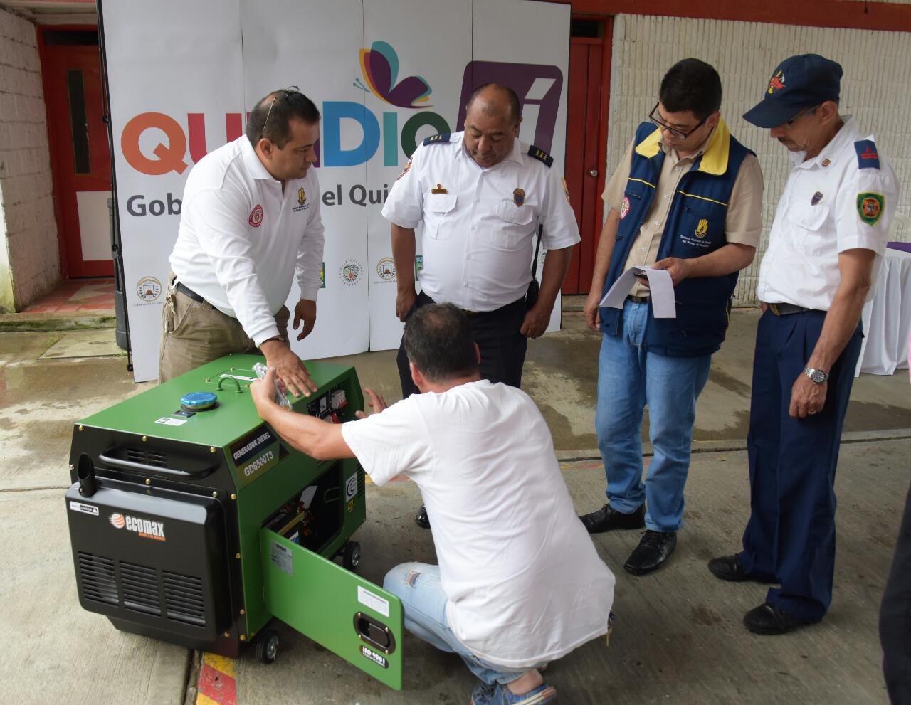 Gobernación garantiza funcionamiento de las alertas por emergencia en Pijao