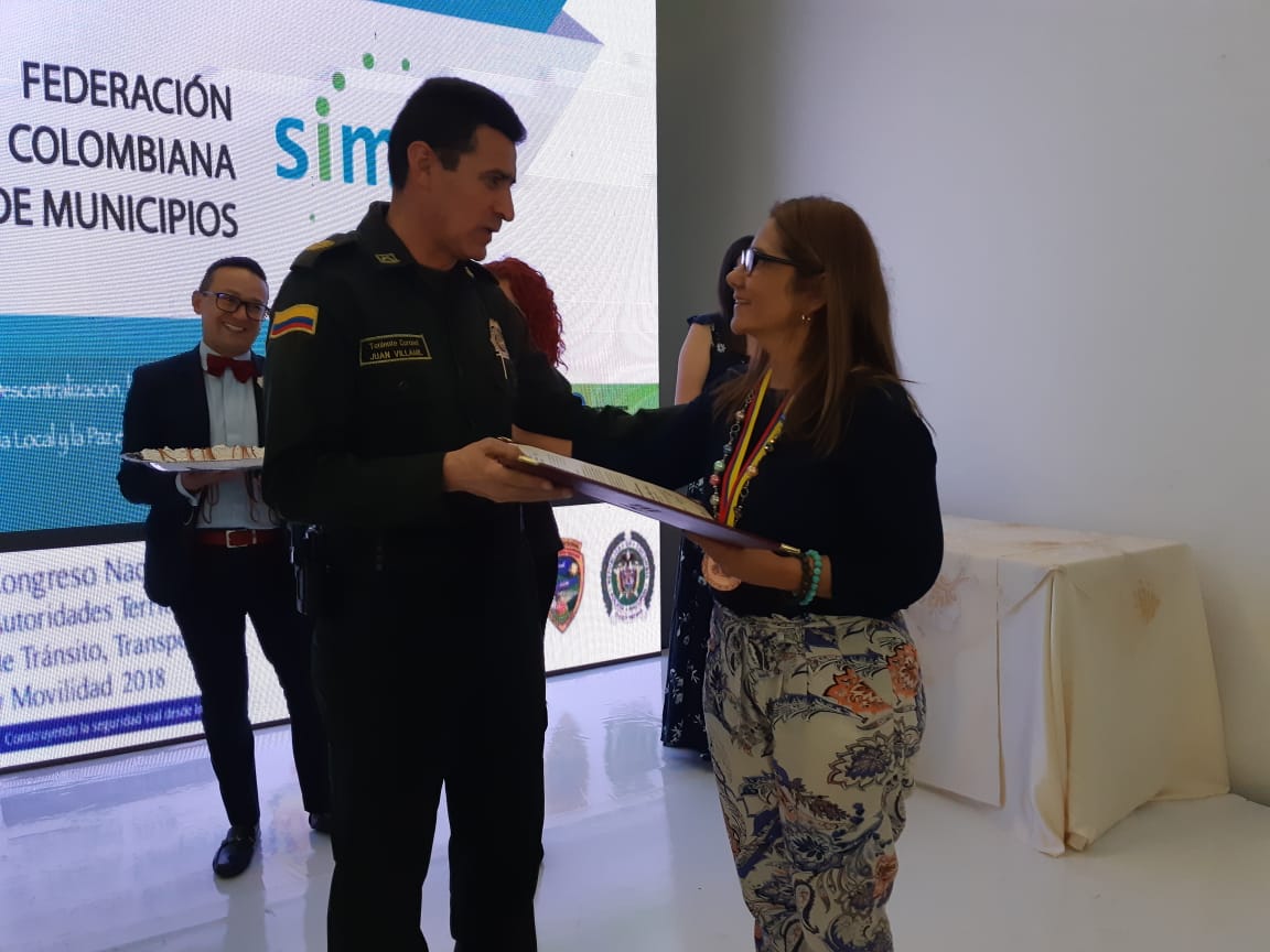 Idtq recibió reconocimientos por su gestión y participación en programas de prevención vial nacional