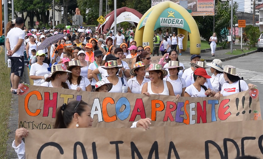 Armenios disfrutaron de la primera carrera 5k por la vida