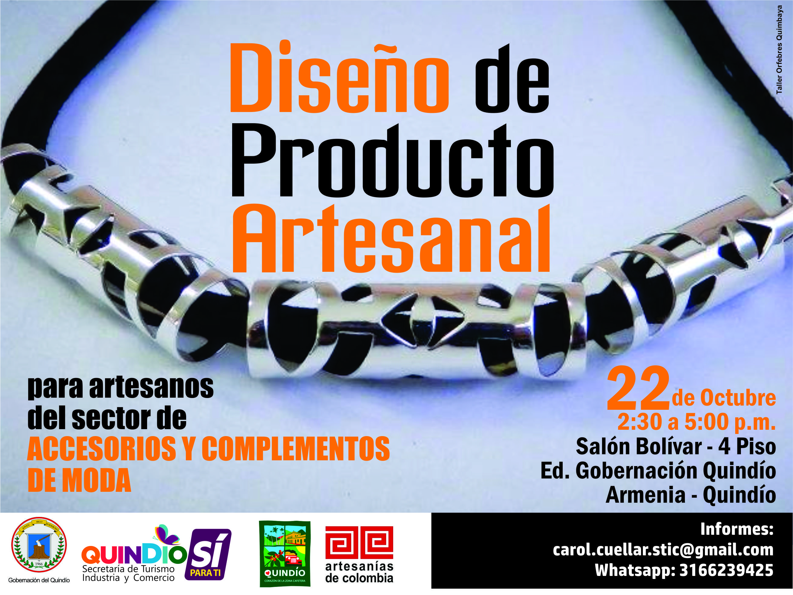 Artesanos del Quindío serán capacitados gratuitamente en diseño de producto artesanal