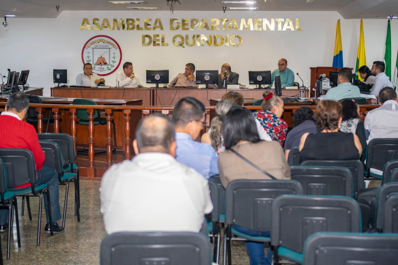 Honorable Asamblea Departamental aprobó recursos por 1.573 millones para la secretaría de Educación del Quindío