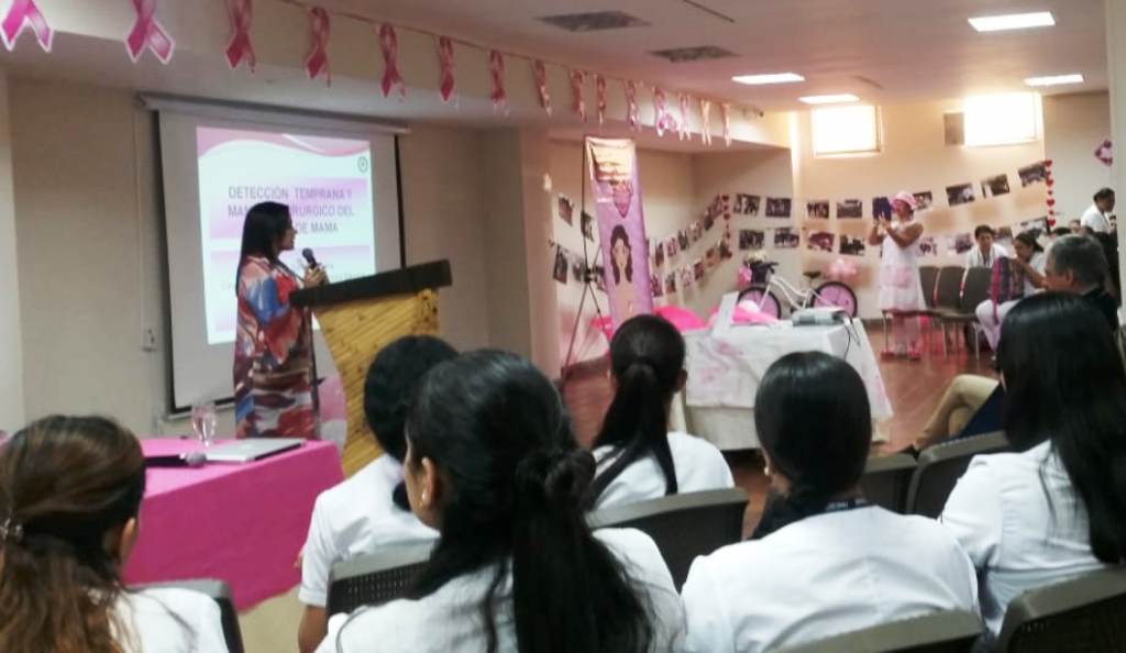 Secretaría de Salud del Quindío acompaña actividades para la prevención del cáncer de mama