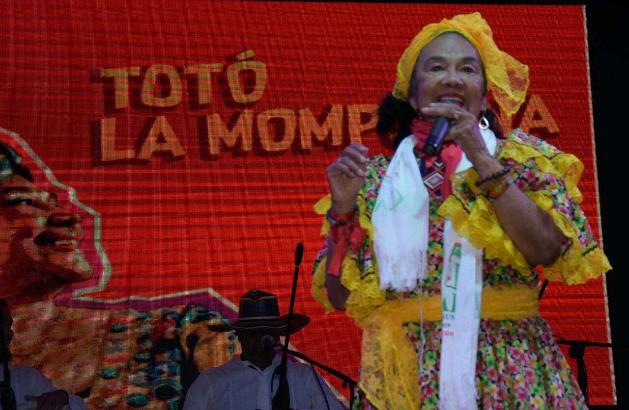 Totó la Momposina invitada especial del Día de la Multiculturalidad