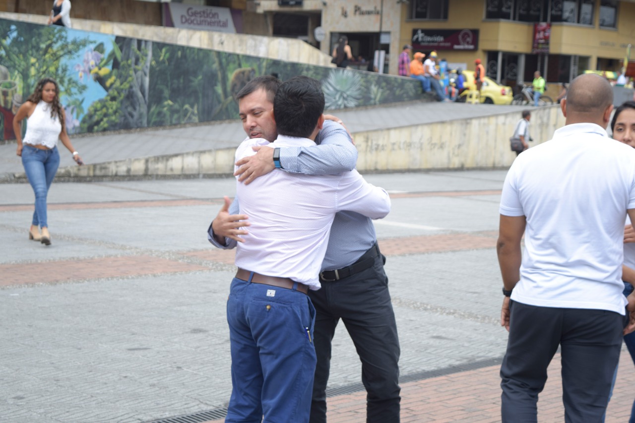 Con Abrazatón se dio inicio al aniversario del Hospital Mental de Filandia