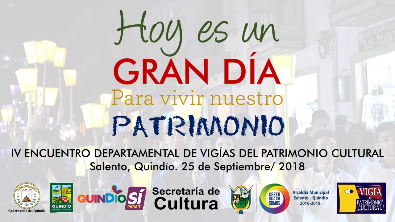 Encuentro departamental de vigías del patrimonio en Salento