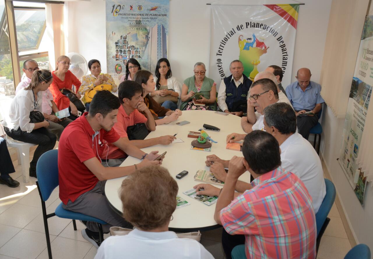 Hoy inicia en Calarcá el XII Encuentro Departamental de Consejos Territoriales de Planeación